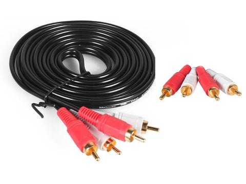 3m 2 RCA to 2 RCA AV Cable