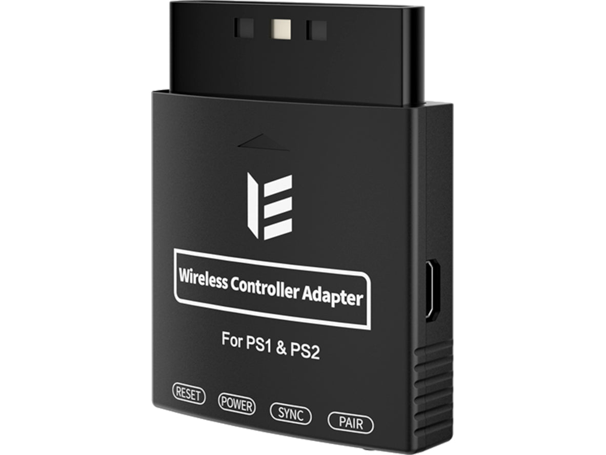 Bluetooth Wireless Controller Adapter for PS1 PS2 Powered by