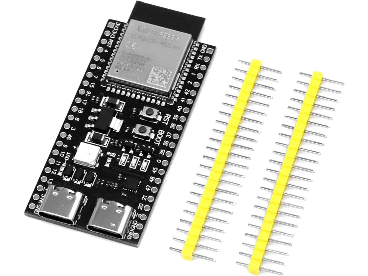 ESP32‑S3 N16R8 Dev Board – 16MB Flash 8MB PSRAM Wi‑Fi & BT‑LE USB‑C
