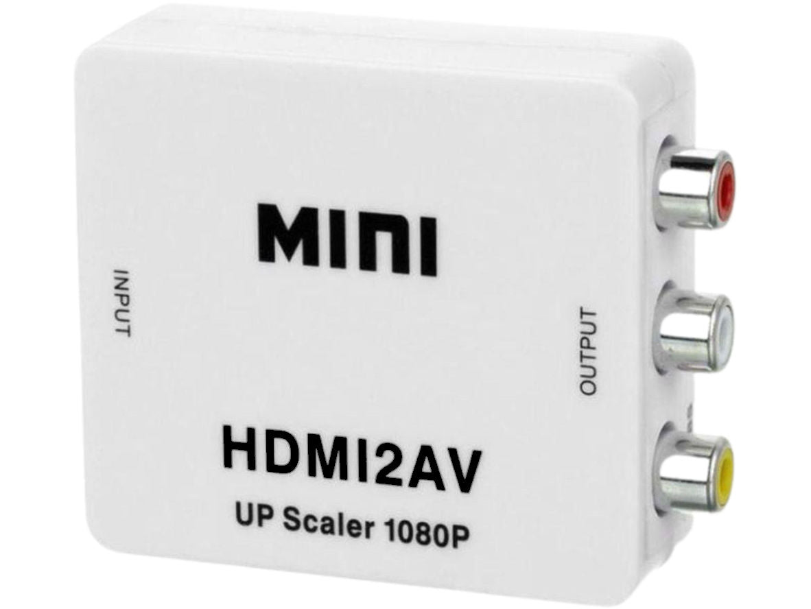 HDMI to AV RCA 1080P Composite Audio Video CVBS Adapter Converter
