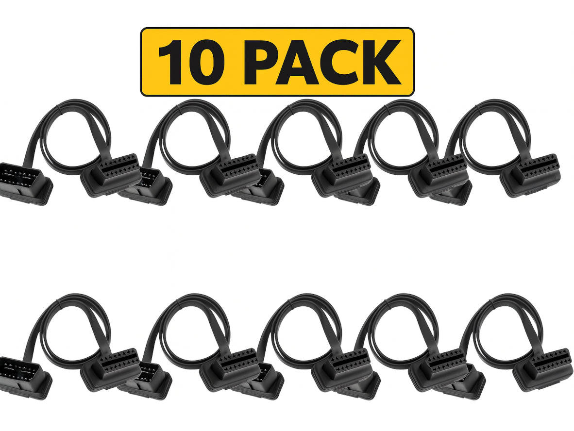 60cm OBD2 Extension Cable – 16-Pin Male to Female Diagnostic Adapter for ELM327 & Scan Tools – Durable & Flexible