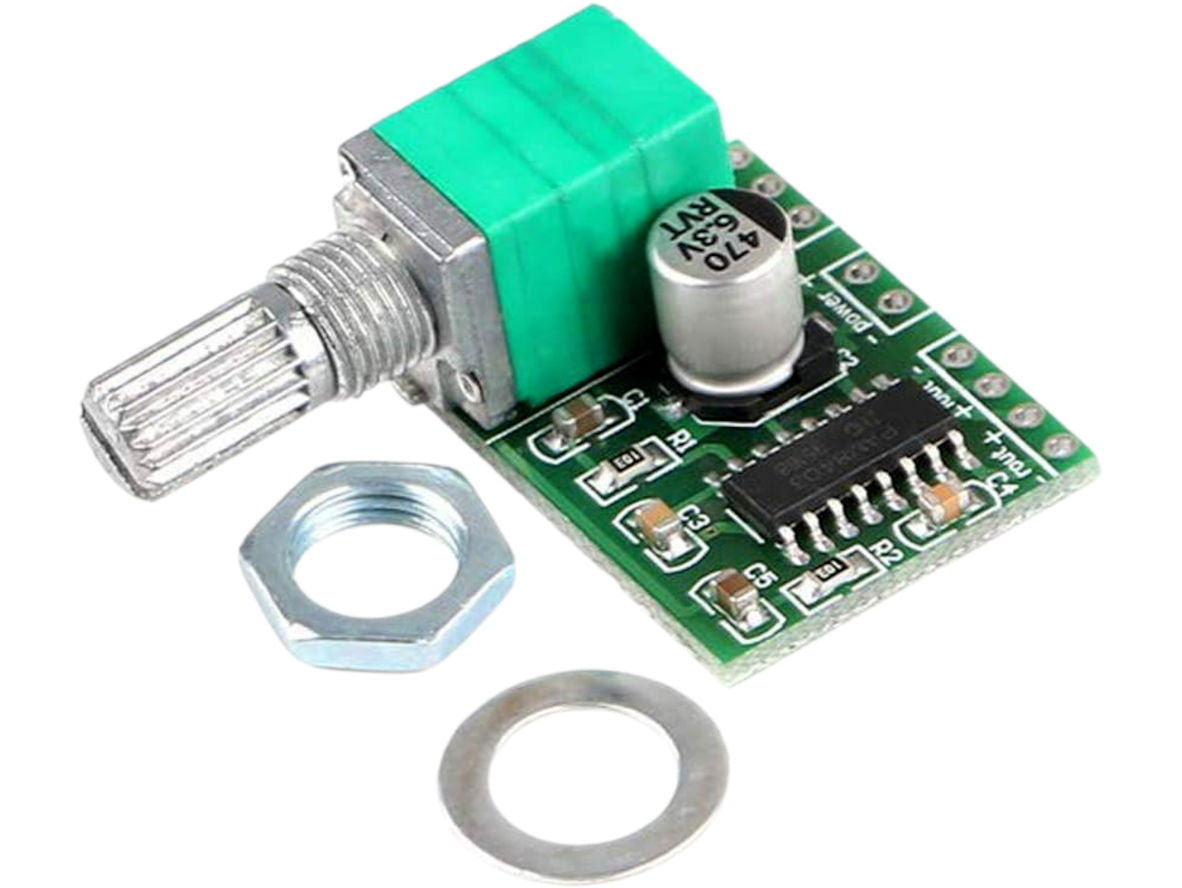 PAM8403 3W Stereo Audio Amplifier with Volume Control DIY PCB