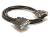 2m 9 Pin DB9 Male to Female Serial Extension Cable