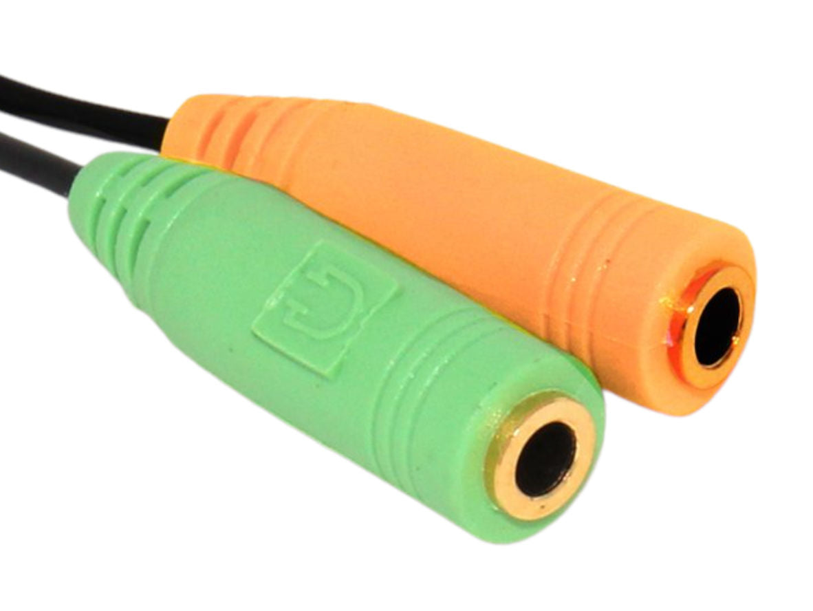 PS4 PlayStation 4 DualShock Controller to Standard Headphone Microphone Adapter