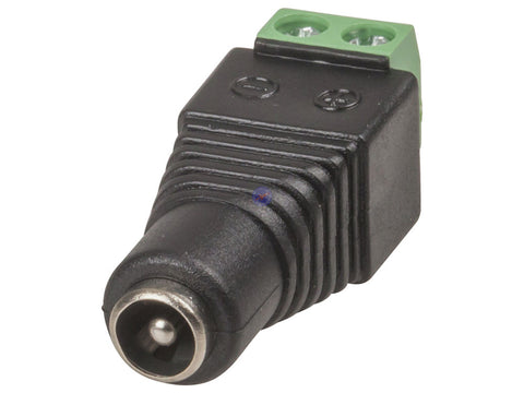 5.5 x 2.1mm DC Power Socket with Screw Terminals
