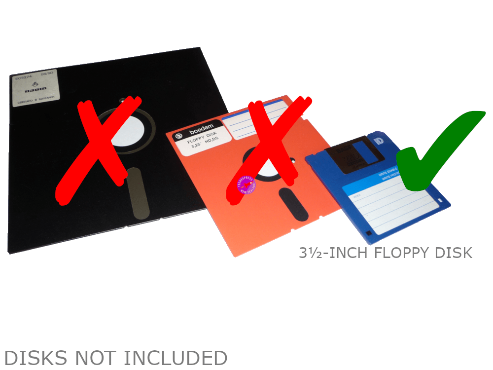 Portable external USB floppy disk drive 3.5" inch 1.44mb diskette reader writer - techexpress nz