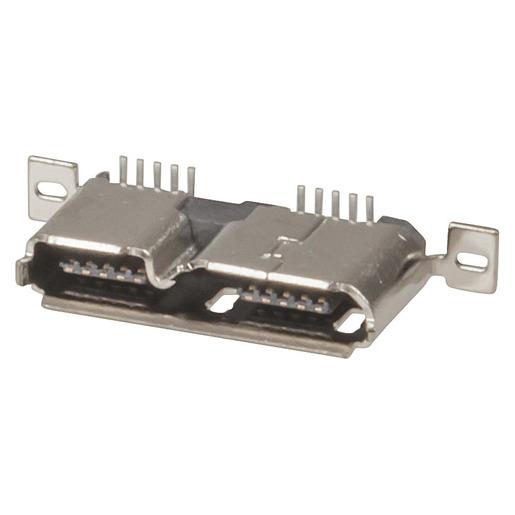 PCB Mount Micro USB 3.0 Type B Socket - techexpress nz