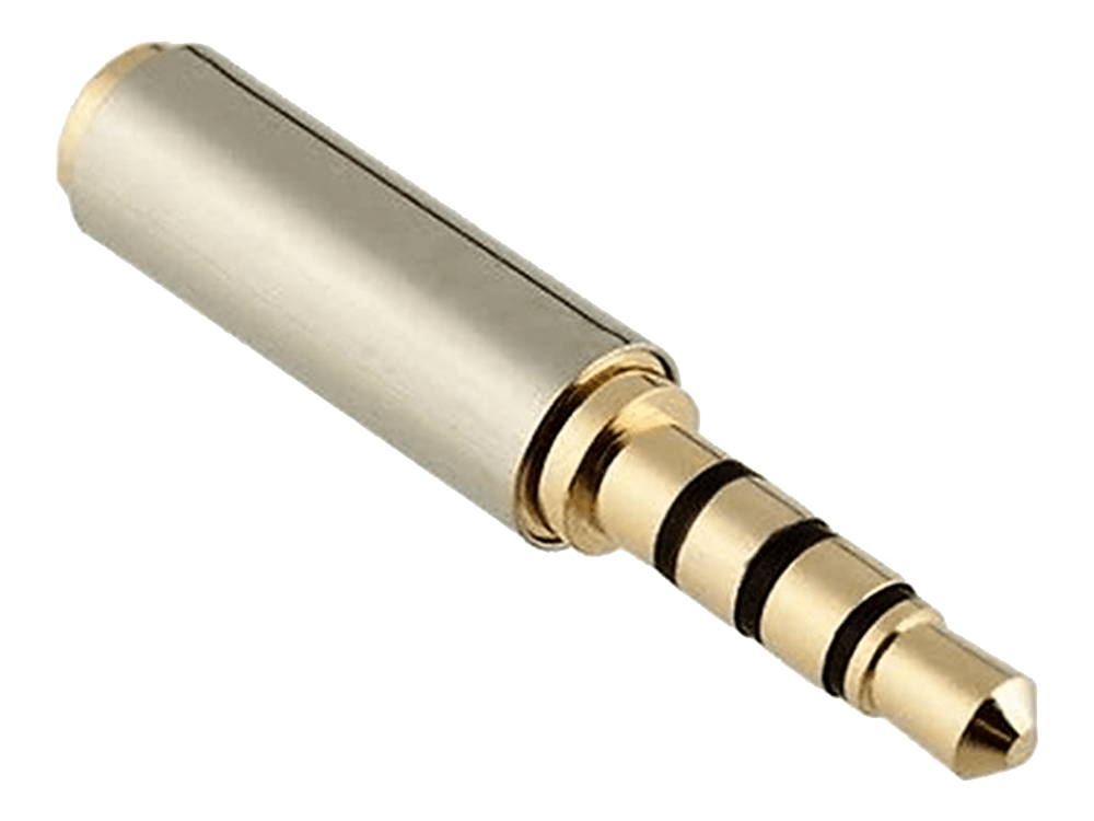 Male Plug to Female Socket Receptacle Audio Headphone