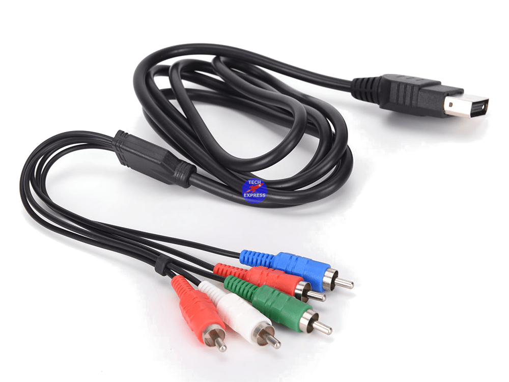 Classic Xbox RGB component AV video game console cable cord lead - techexpress nz