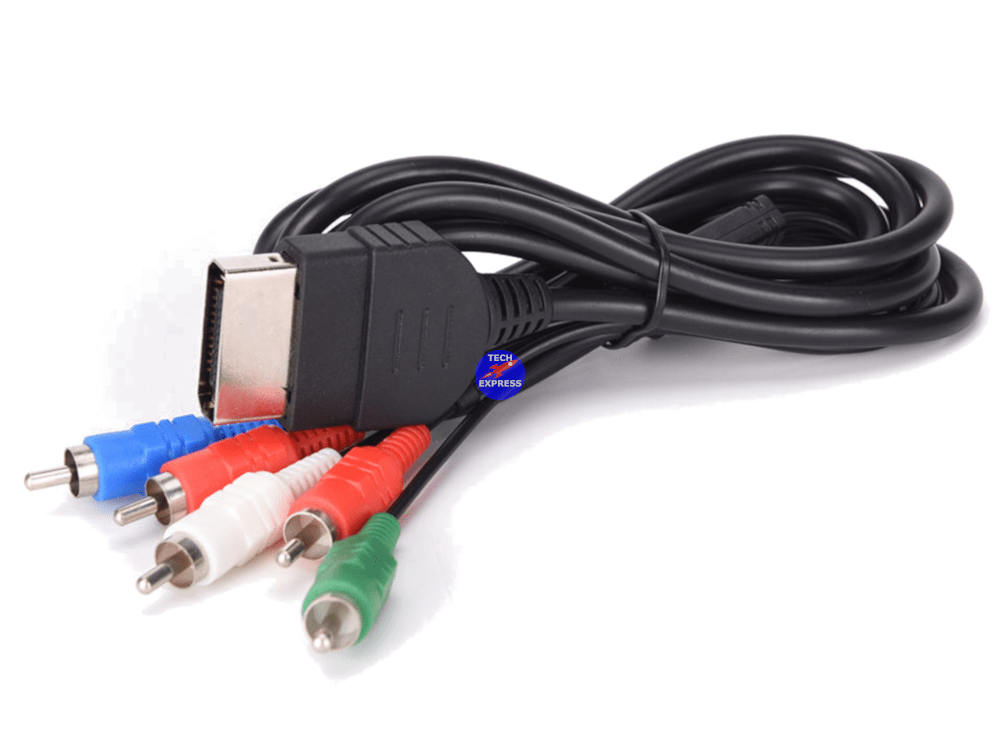 Classic Xbox RGB component AV video game console cable cord lead - techexpress nz