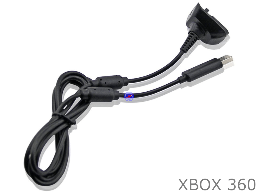 xBox 360 Controller Battery Charger Cable Black - techexpress nz