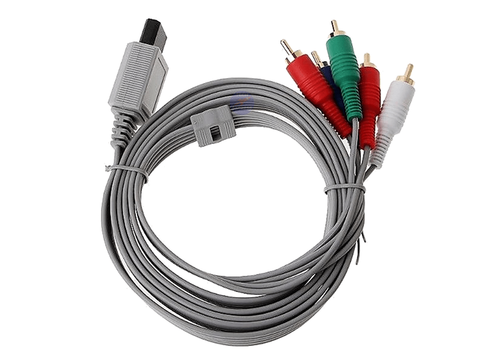 RGB Component AV Audio Video Cable for Nintendo Wii 1080P 5x RCA HDTV - techexpress nz