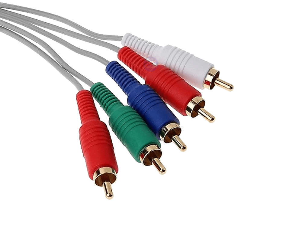 RGB Component AV Audio Video Cable for Nintendo Wii 1080P 5x RCA HDTV - techexpress nz