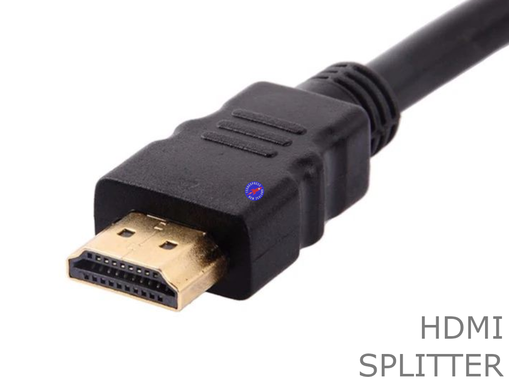 HDMI Splitter 2 Way 1 In 2 Out Y Adapter Cable - techexpress nz