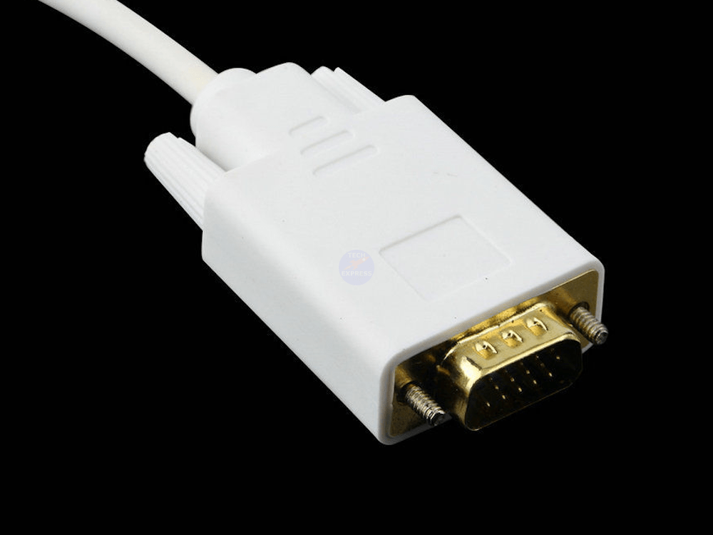 Mini DisplayPort to VGA Cable - techexpress nz