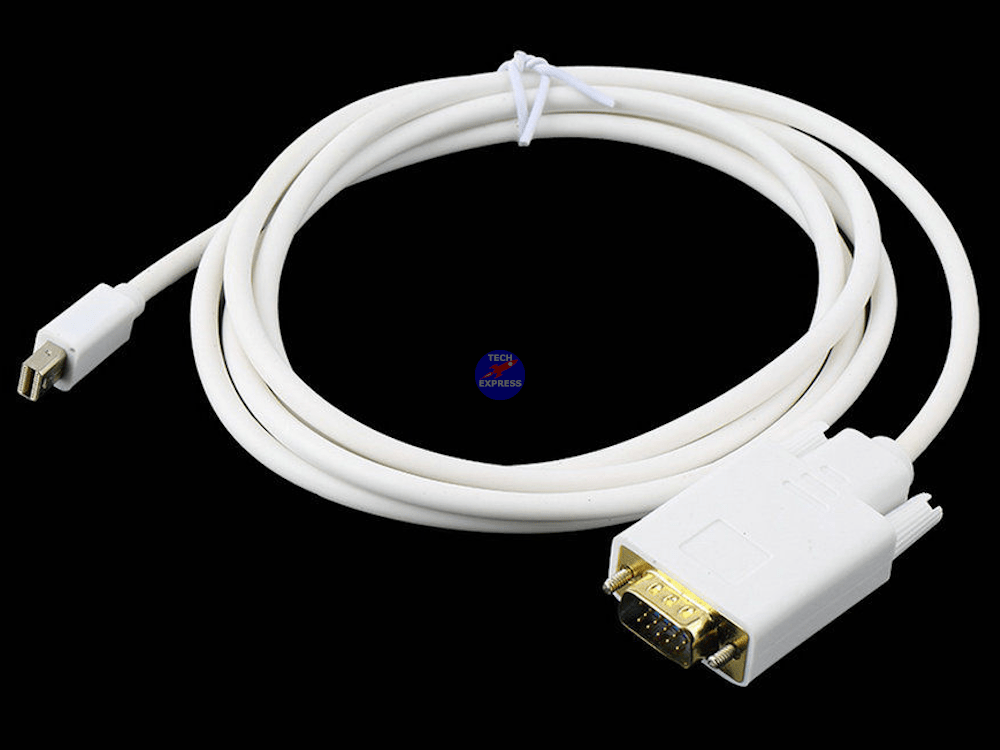 Mini DisplayPort to VGA Cable - techexpress nz