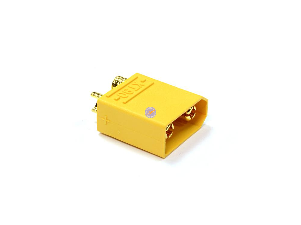 XT90 Male 2 Pin 90 Amp High Current Connector - techexpress nz