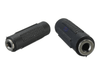 3.5mm Female to Female Stereo Headphone Socket Joiner Coupler Adaptor - techexpress nz