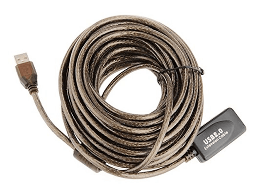 10 Meter USB 2.0 Male Female Active Extension Cable Cord 10M Lead - techexpress nz