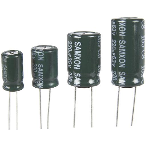 470uF 25VDC Low ESR Electrolytic Capacitor - techexpress nz