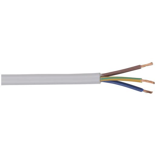 Flexible Three Core Mains Cable - Sold per metre - techexpress nz
