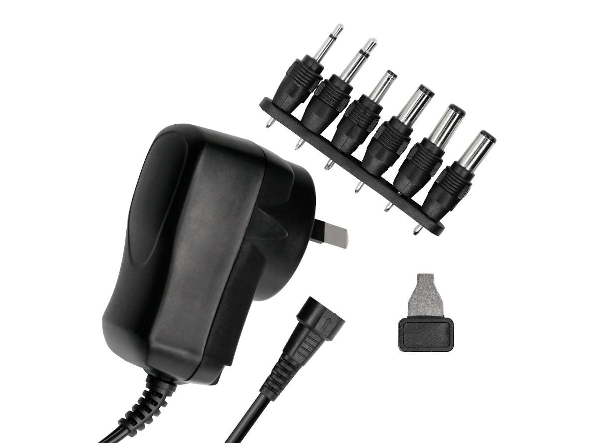 Universal AC/DC 3~12V Power Adapter with 6 Tips