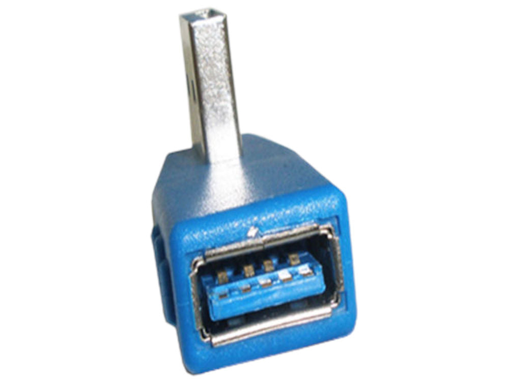 USB 3 Male to Female Right Angle R/A Elbow LEFT 90 Degree USB 3.0