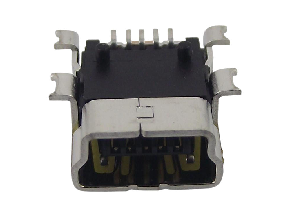 Female USB Mini-B Surface Mount PCB Solder Socket