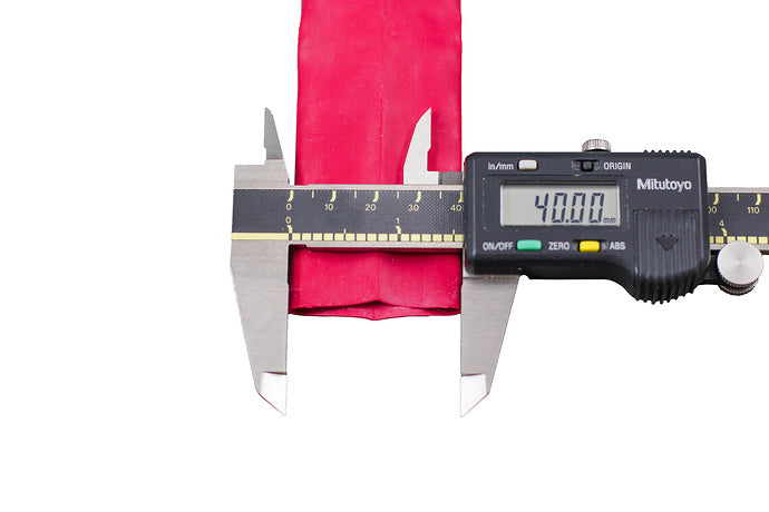 How to measure heatshrink tubing diameter