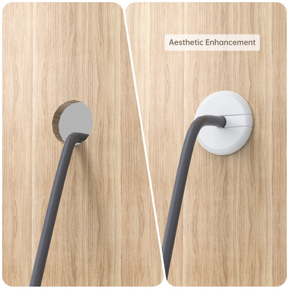 Starlink Cable Wall Bushing – White Weather-Resistant Wall Feed-Through Kit