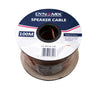 Speaker Cable 100m 18AWG Metre Marked - Transparent Red Stripe