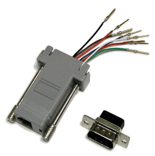 DB9 Male to RJ45 Adaptor (8 Wire)