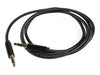 1m Black Nylon 3.5mm Male to Male 3 Pole TRS Stereo Audio Car Aux Cable