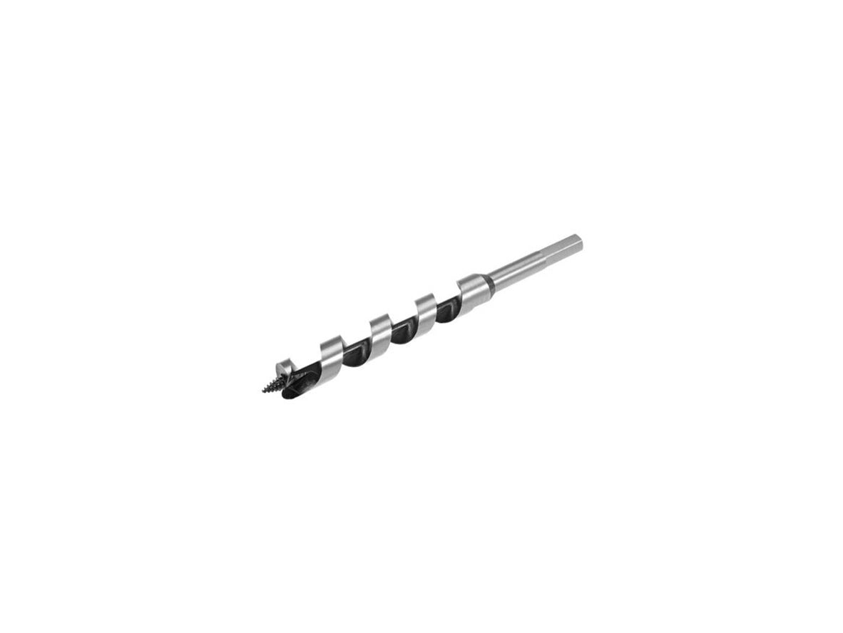 Wood Auger Drill Bit 25mm x 230mm – Hex Shank Power Spiral Bit