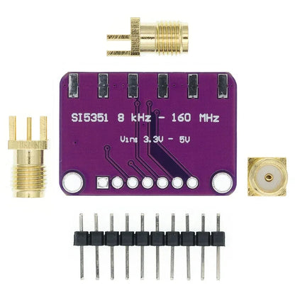 Si5351 Module I2C Clock Generator Breakout Board 8kHz-160MHz