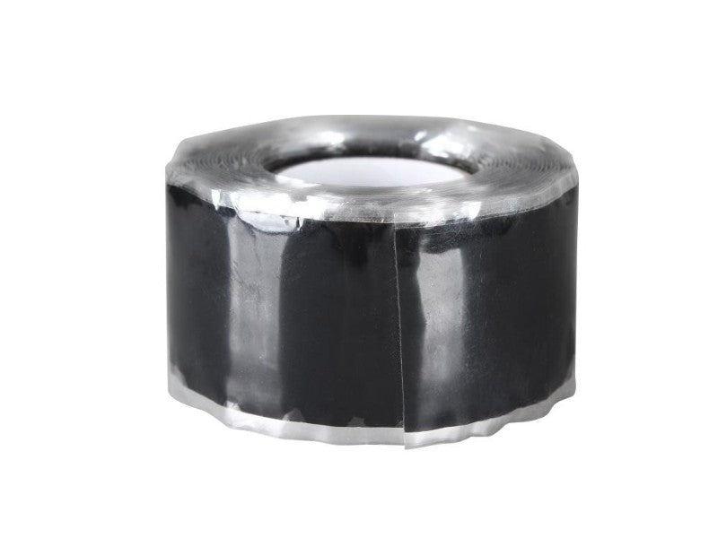 Self Amalgamating Tape 25mm x 3m Black Silicone Rubber Sealing Tape