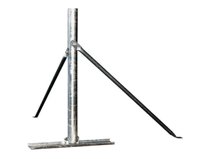 Satellite Dish Roof Mount Kit – 500 mm Galvanised Pole