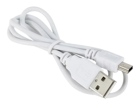 50cm USB A to Mini B Cable (White)