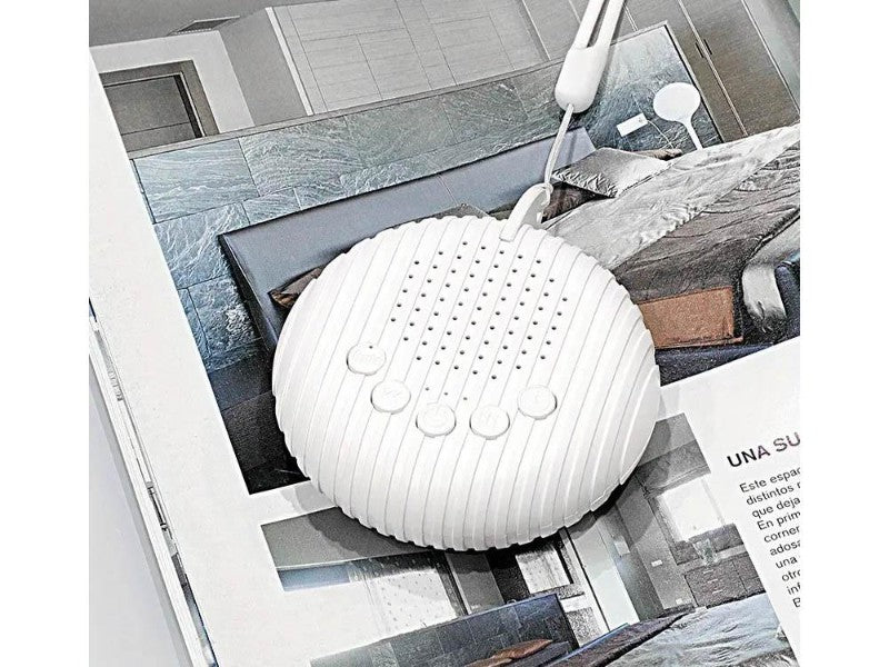 Portable White Noise Sleep Sound Machine – Relaxation & Baby Soother (White, NZ)