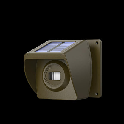 Wireless Solar Driveway Alarm Add-On Motion Sensor (Brown / Compatible Expansion Unit)