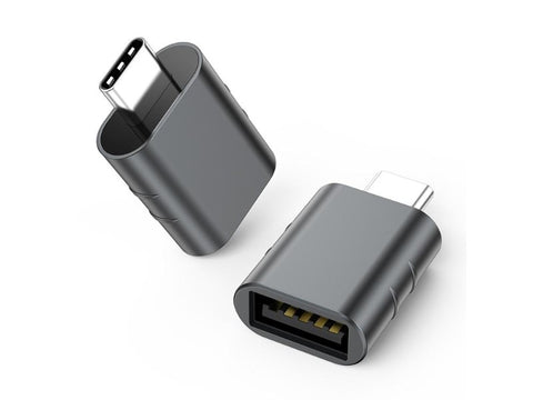 USB Type-A Female to USB-C Male Plug Adapter