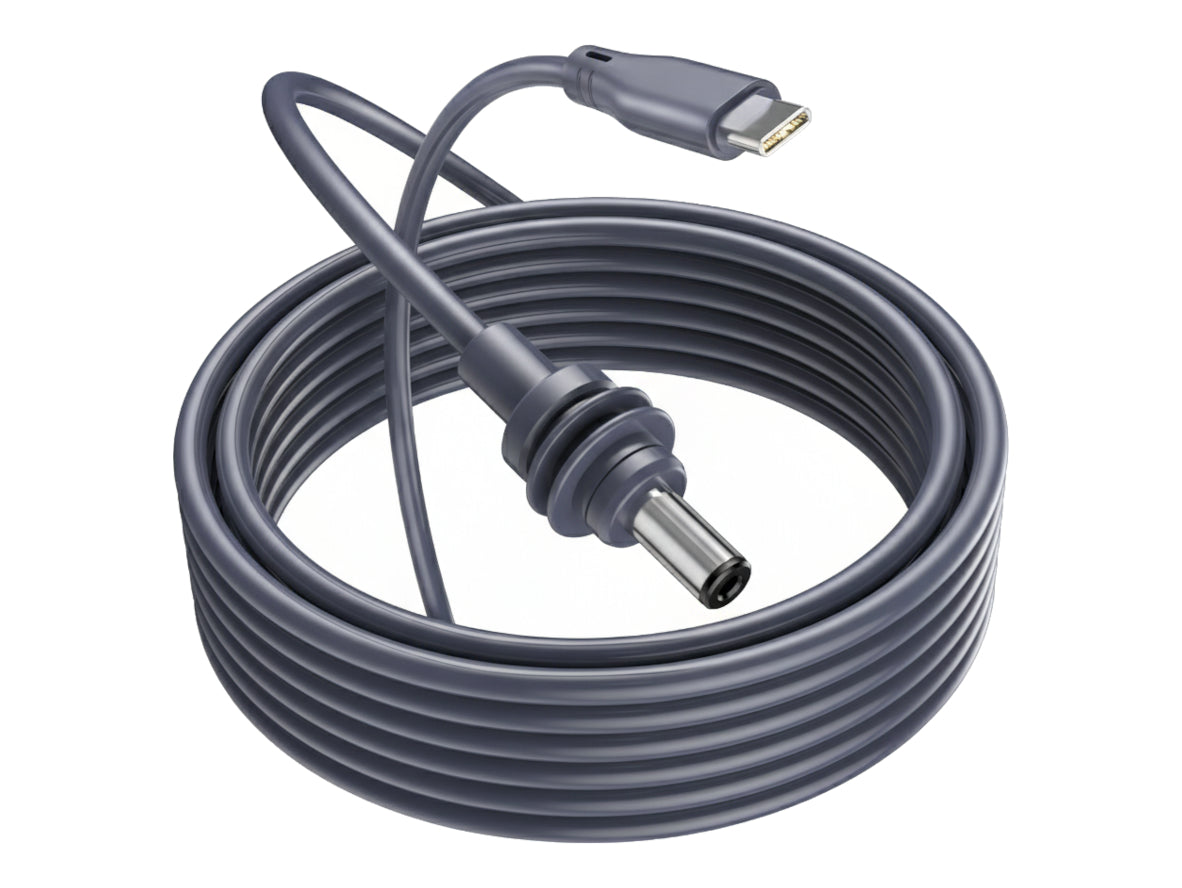 3m Starlink Mini USB-C to DC Cable – Long Power Lead for Starlink Portable Dish, Router, High-Speed Data, 3 Metre,