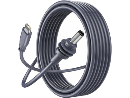 5m Starlink Mini USB-C to DC Cable – Long Power Lead for Starlink Portable Dish, Router, High-Speed Data, 5 Metre,