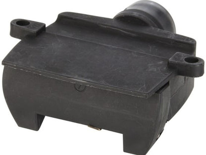 7-Pin Flat Trailer Plug Socket with Cable Gland – NZ 12V Towbar Connector