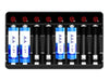 8-Slot USB Battery Charger for AA/AAA NiMH/NiCd Batteries