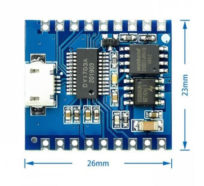 DY-SV17F MP3 Voice Playback Module – 4 MB Flash, 5 W Amp