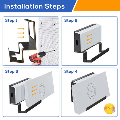 Starlink Gen 3 Wall Mount Kit | 2-in-1 Router & Power Supply Holder