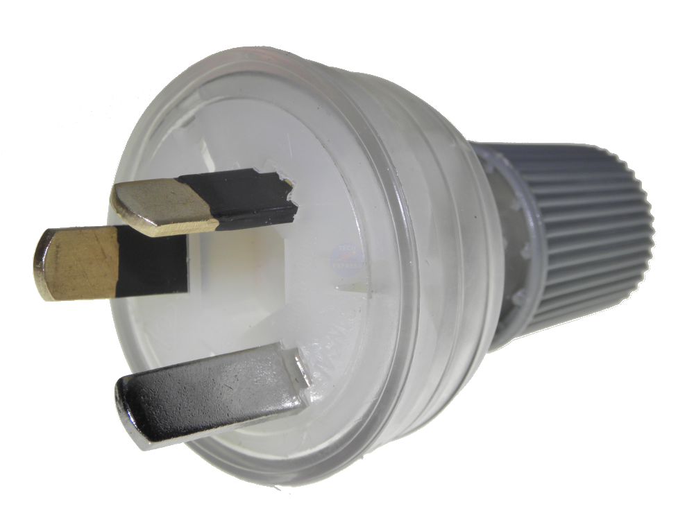 3 Pin Mains Power Plug NZ 240VAC 10A Rewireable Screw Back Entry