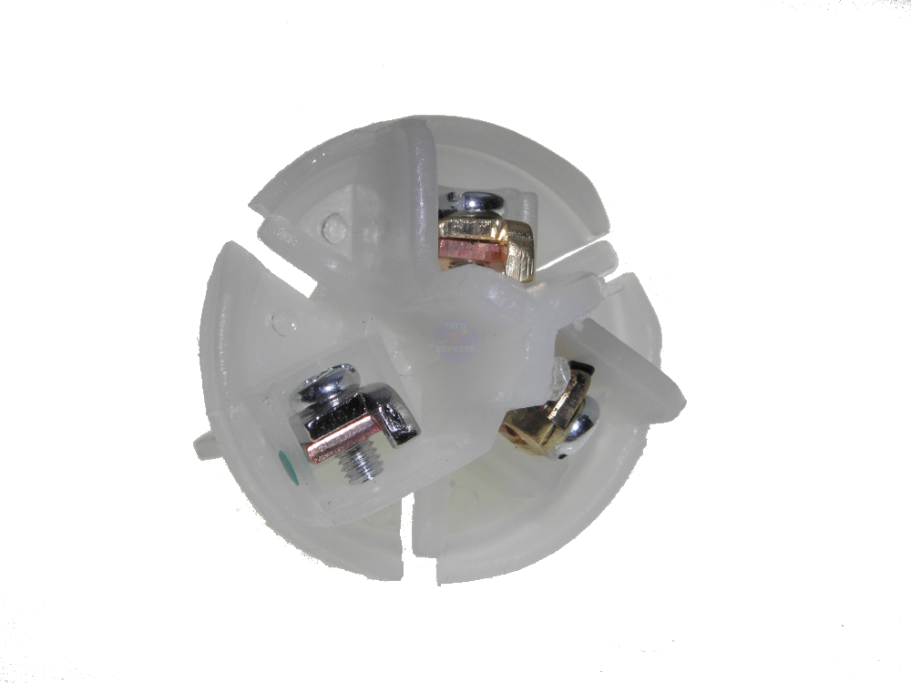 3 Pin Mains Power Plug NZ 240VAC 10A Rewireable Screw Back Entry
