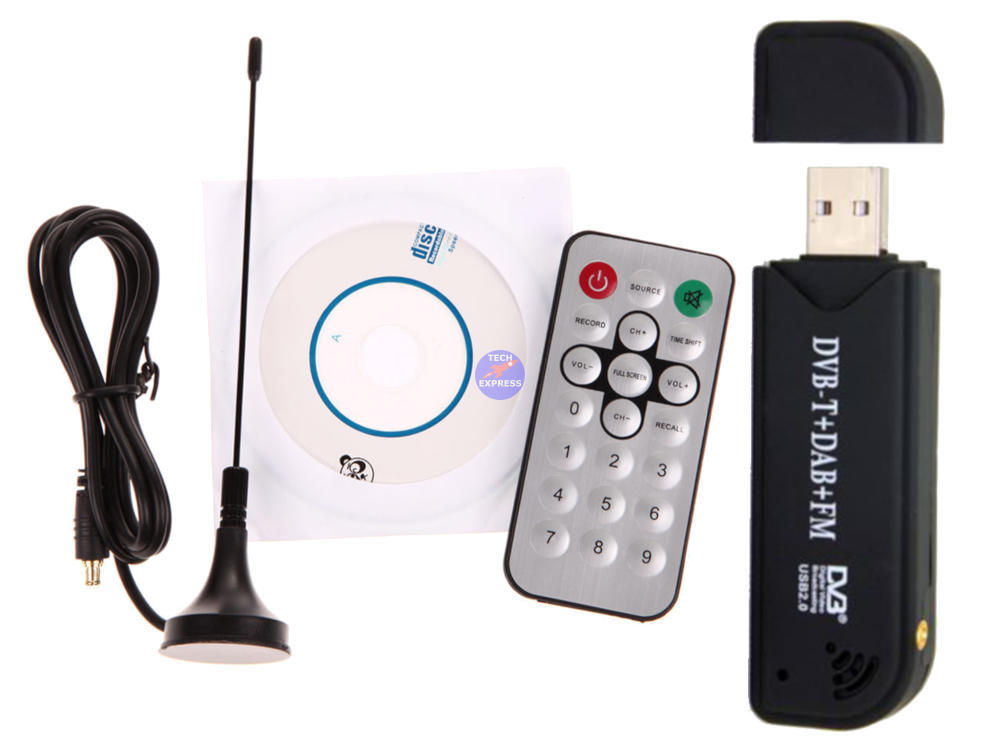 USB RTL-SDR Receiver – RTL2832U + FC0012 22–948.6 MHz